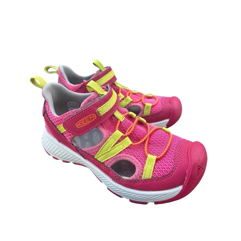 Keen Toddler Shoes Jazzy/Evening Primrose Motozoa Sandal US Girls 12 Pink
